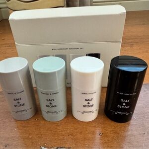 Salt & Stone Mini Deodorant Set